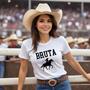 Imagem de Camiseta Feminina Texas Farm Agro Roça Rodeio Bruta Estampa Country