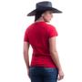 Imagem de Camiseta Feminina Texas Farm - High Way - Cf263 - Vermelho Bordo