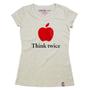 Imagem de Camiseta Feminina Think Twice