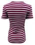 Imagem de Camiseta Feminina Tommy Hilfiger com Logotipo - Gola Redonda Magenta/Branca