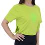 Imagem de Camiseta Feminina Voorth Cropped Verde Lima Amarração - 5401