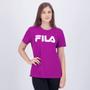 Imagem de Camiseta Fila Letter Premium II Feminina Roxa