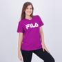 Imagem de Camiseta Fila Letter Premium II Feminina Roxa