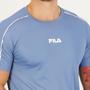 Imagem de Camiseta Fila Linea Eco Azul e Branco