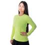 Imagem de Camiseta Fila Sun Protect Breezy ML Feminina Amarelo