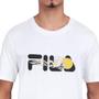 Imagem de Camiseta Fila Tennis Graphics Branco e Preto