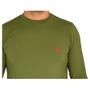 Imagem de Camiseta fishing co basica lisa verde militar - fishing co.