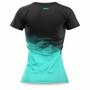 Imagem de Camiseta Fitness Estampada Feminina Academia Blusa Caminhada Fitness Dry Fit Antitranspirante Treino