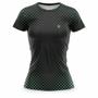 Imagem de Camiseta Fitness Estampada Feminina Academia Blusa Caminhada Fitness Proteção UV50