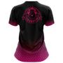 Imagem de Camiseta Fitness Feminina Treino Academia Blusa Tecido Premium