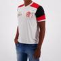 Imagem de Camiseta Flamengo Retrô Zico Masculina - Branco
