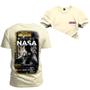 Imagem de Camiseta Folha Spacial Frente Costas Plus Size Forma Grande Algodão Estampada Varias Cores