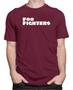 Imagem de Camiseta Foo Fighters Logo Banda De Rock Estampa Camisa 100% Algodão