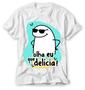 Imagem de Camiseta frase de mãe olha eu que delicia óculos flork