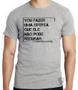 Imagem de Camiseta Frase Poderoso Chefão Blusa criança infantil juvenil adulto camisa tamanhos