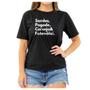 Camiseta Frase Samba Pagode Cerveja Futevôlei Feminina - Loja Click Campus Imagem de Camiseta Frase Samba Pagode Cerveja Futevôlei Feminina