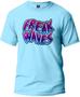 Imagem de Camiseta Freak Waves Masculina Básica Fio 30.1 100% Algodão Manga Curta Premium