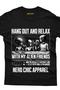 Imagem de Camiseta Geek: Hang Out and Relax: O Presente Nerd Extraterrestre Ideal