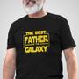 Imagem de Camiseta Geek The Best Father in Galaxy