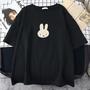 Imagem de Camiseta Girly Miffy Anime Kawaii Fofo Unissex