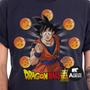 Imagem de Camiseta Goku Esferas Dragão Dragon Ball Z Oficial Algodão - ClubeComix