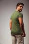 Imagem de Camiseta gola o stwart verde militar stw