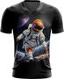 Imagem de Camiseta Gola V Astronauta Dance Vaporwave 9