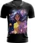 Imagem de Camiseta Gola V Bailarina Espacial Dança 3