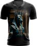 Imagem de Camiseta Gola V Deus Egípcio Anubis Mortos 5