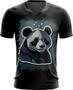 Imagem de Camiseta Gola V Panda Com Roupa Estilosa 4