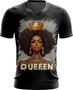 Imagem de Camiseta Gola V Rainha Africana Queen Afric 7