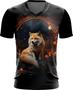 Imagem de Camiseta Gola V Raposa Japonesa Kitsune Lenda 4