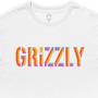 Imagem de Camiseta Grizzly Beveled SM23 Masculina Branco