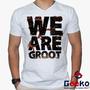 Imagem de Camiseta Groot 100% Algodão Guardiões da Galáxia We Are Groot Guardians of The Galaxy Geeko