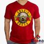 Imagem de Camiseta Guns N Roses 100% Algodão Rock Geeko