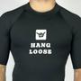 Imagem de Camiseta Hang Loose Lycra Surf Boarder Preto