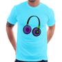 Imagem de Camiseta Headphone Rosa - Foca na Moda