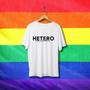 Imagem de Camiseta Hetero não praticante - ORGULHO - LGBT