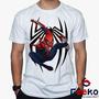 Imagem de Camiseta Homem Aranha 100% Algodão  Geeko