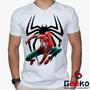 Imagem de Camiseta Homem-Aranha 100% Algodão Spiderman Homem Aranha Geeko