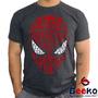 Imagem de Camiseta Homem-Aranha 100% Algodão Spiderman Peter Parker Homem Aranha   Spider Man Geeko