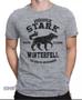 Imagem de Camiseta House Stark Game Of Thrones Jon Snow Camisa Geek