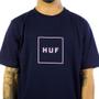 Imagem de Camiseta huf essentials box logo tee azul