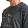 Imagem de Camiseta Hurley Fish HYTS010627 Mescla Preto