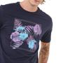 Imagem de Camiseta Hurley Silk Fill Box Masculina Azul Marinho