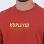 Imagem de Camiseta Hurley Trace Vermelho Escuro