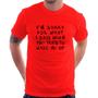 Imagem de Camiseta I am sorry for what I said when you tried to wake me up - Foca na Moda