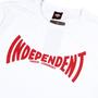 Imagem de Camiseta Independent Span Logo Branco