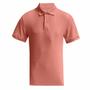 Imagem de Camiseta Individual Gola Polo Básica Regular Laranja Claro