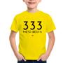 Imagem de Camiseta Infantil 333 Meio Besta - Foca na Moda